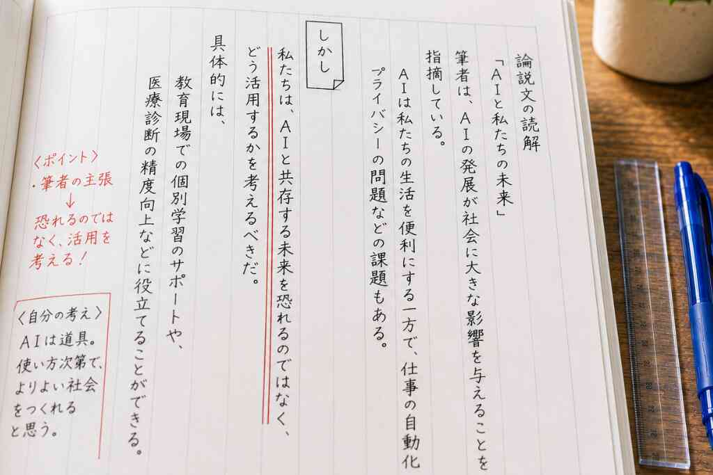 中学生の国語ノートの書き方｜成績が上がる取り方・まとめ方を解説