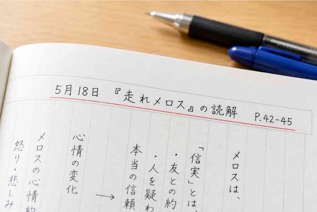 中学生の国語ノートの書き方｜成績が上がる取り方・まとめ方を解説