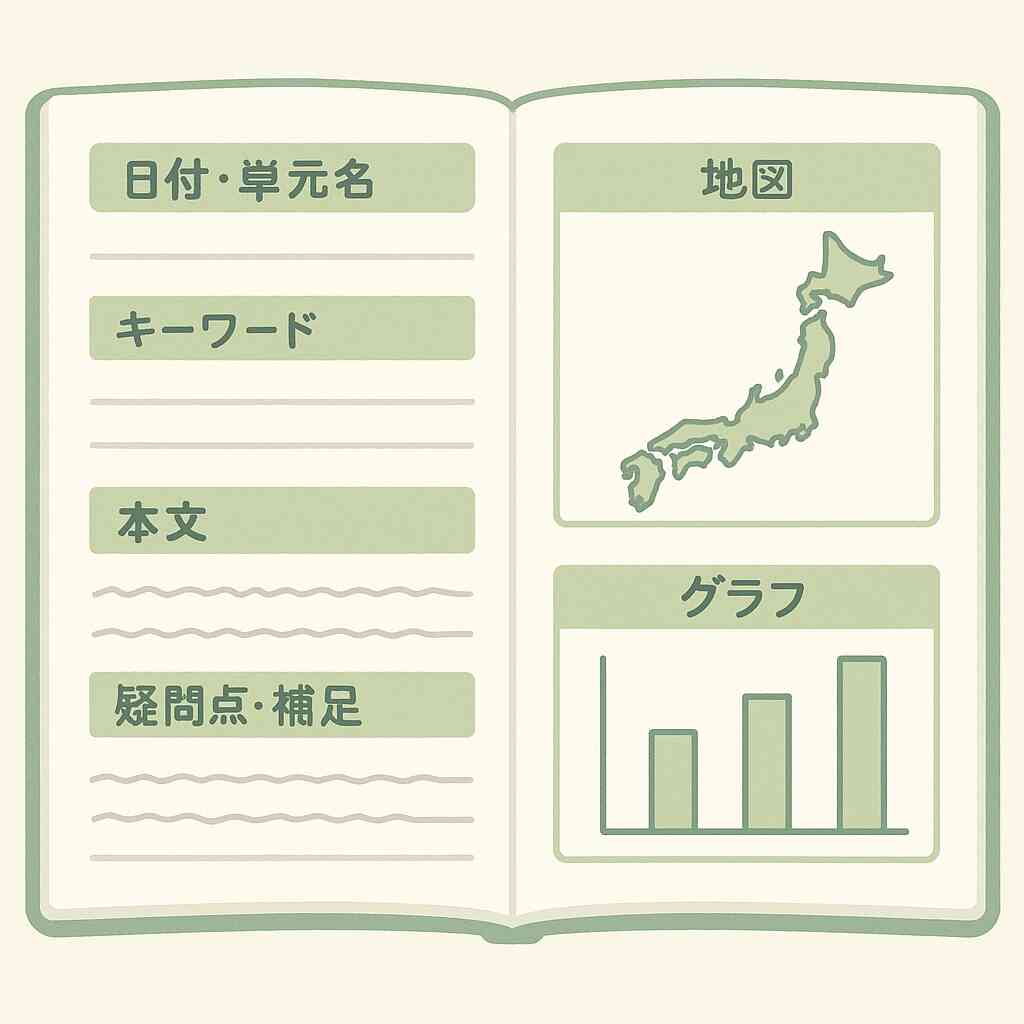中学生の地理ノートまとめ方!社会のテストの成績が上がる勉強法を徹底解説 中学生の地理ノートまとめ方!社会のテストの成績が上がる勉強法を徹底解説