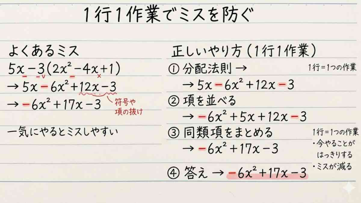 【中学生】計算ミスをなくす方法7選｜原因別に今すぐ直せる対策まとめ